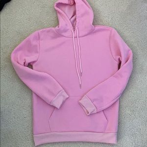 Solid Pink Hoodie